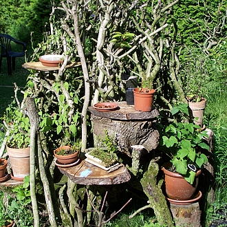 Kunst oder Rankhilfe? ...wächst Kunst oder Rankhilfe? ...wächst